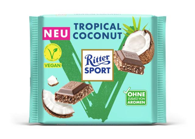 Ritter Sport Vegan Tropical Coconut 100g