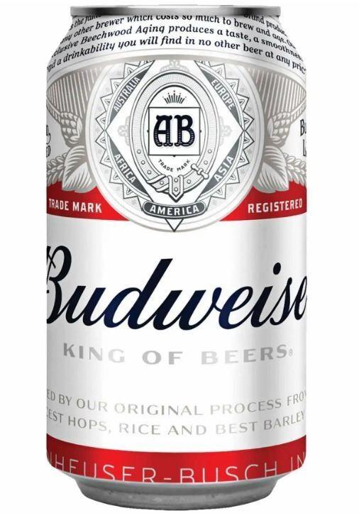 Budweiser 5% 24x330ml Can