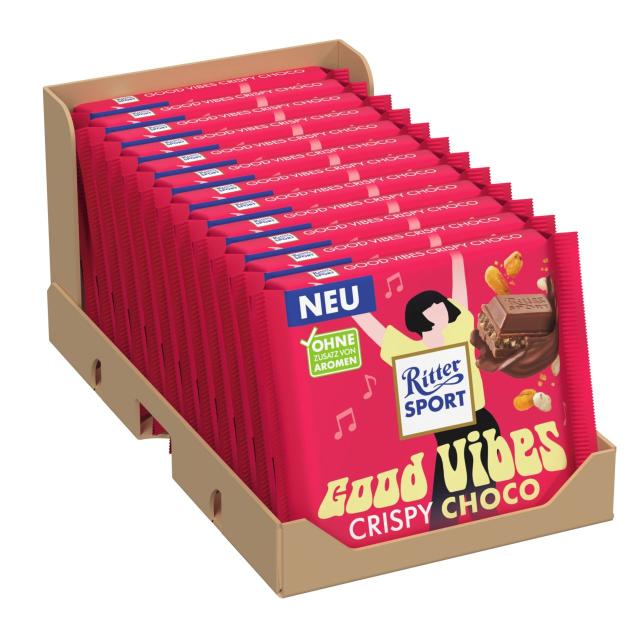 Ritter Sport Good Vibes Crispy Choco 100g - Limited Edition