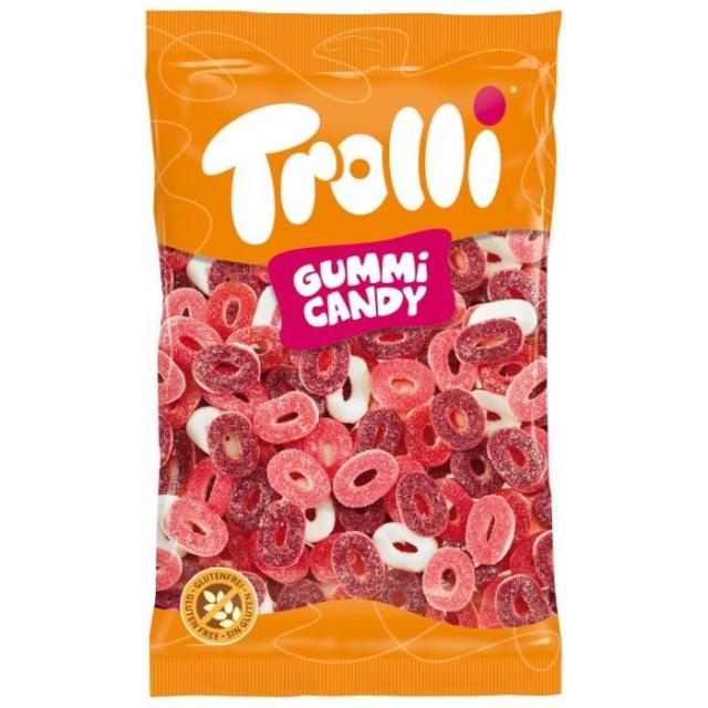 Trolli Rote Früchte mini Ringe 1kg