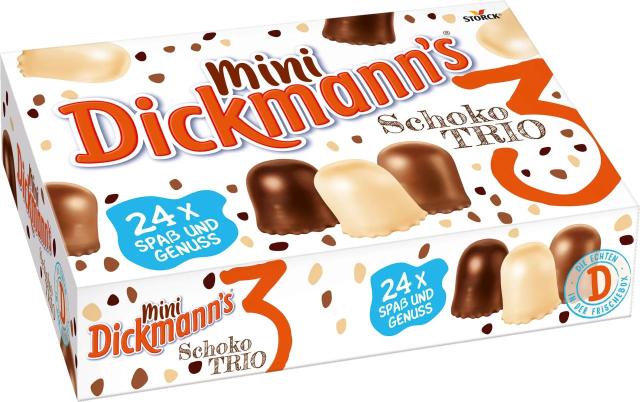 mini Dickmann's Schoko Trio 24 pcs. 200g