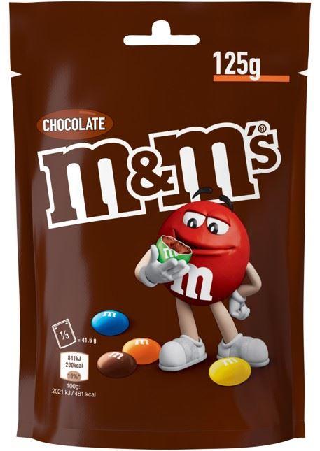M&M's Chocolate 125g