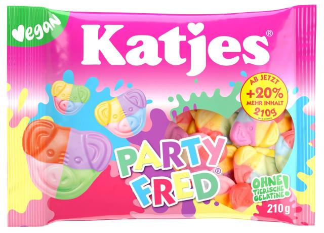 Katjes Party Fred 210g - vegan