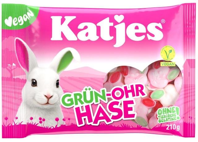 Katjes Grün-Ohr Hase 210g - vegan