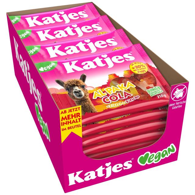 Katjes Al Paka Cola 210g - vegan
