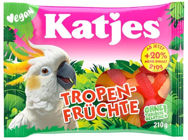 Katjes Tropen-Früchte 210g - vegan