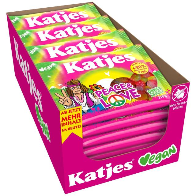 Katjes Peace & Love 210g - vegan