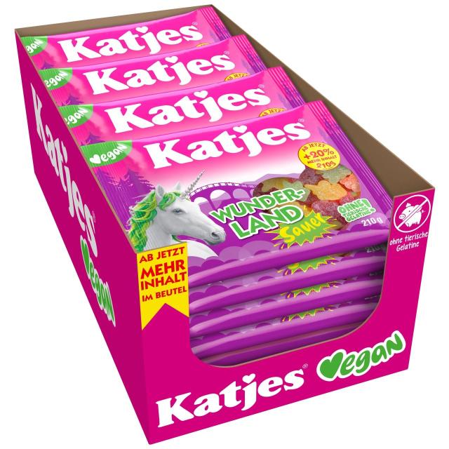 Katjes Wunderland Sauer 210g - vegan