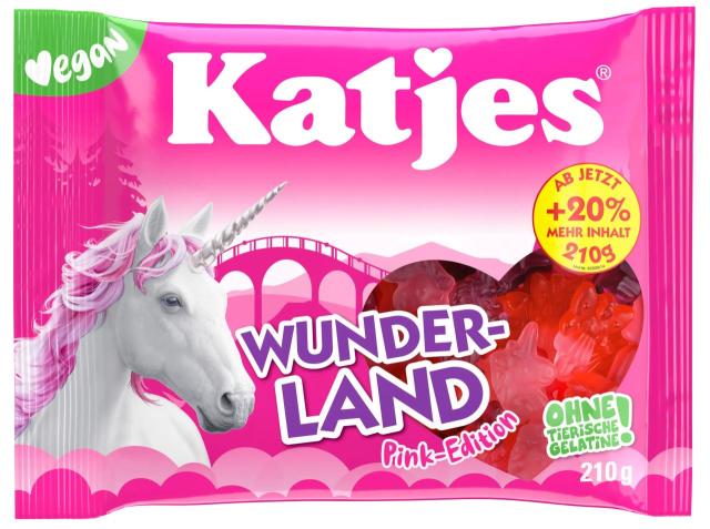 Katjes Wunderland Pink-Edition 210g - vegan