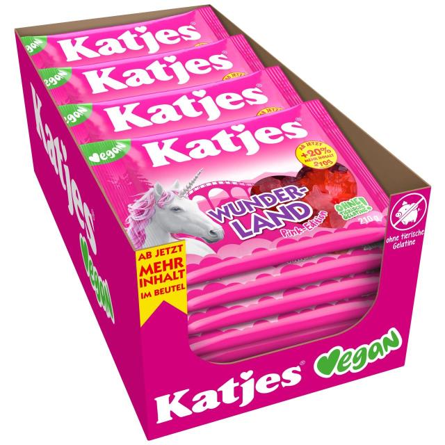 Katjes Wunderland Pink-Edition 210g - vegan