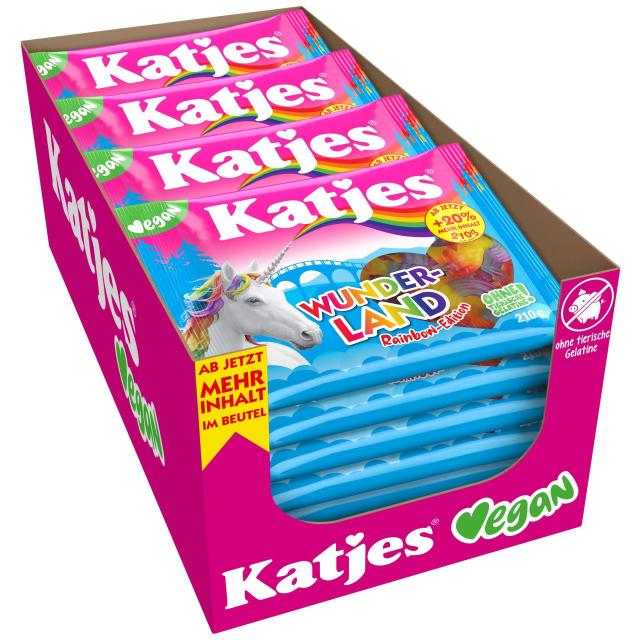 Katjes Wunderland Rainbow-Edition 210g - vegan