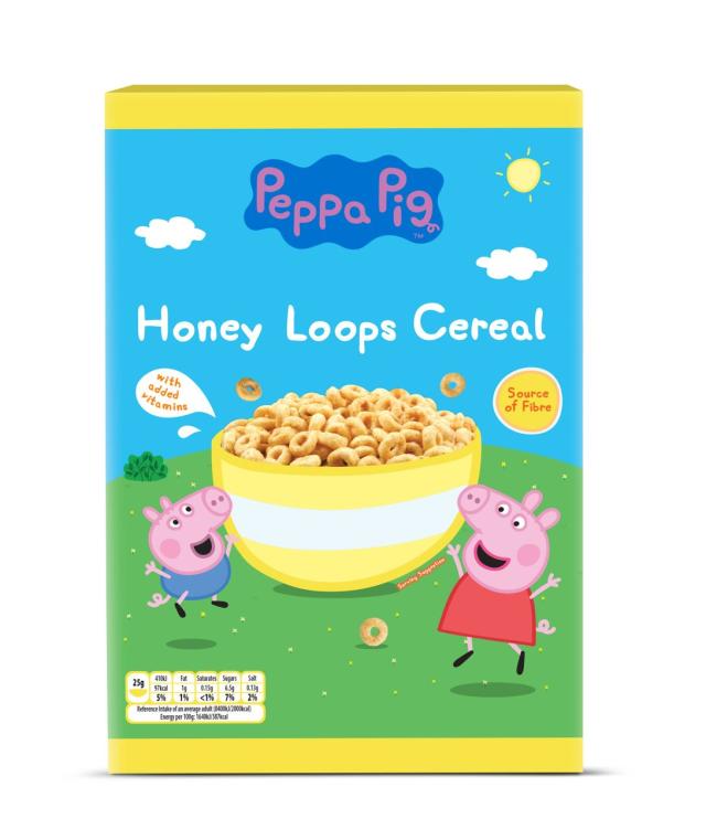 Peppa Pig Honey Loops Cereal 375g