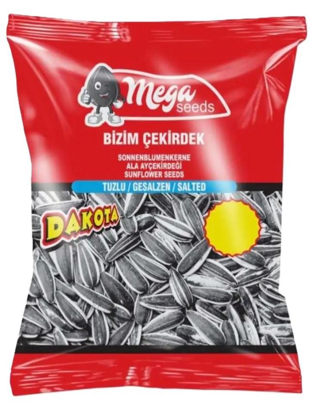 Mega Seeds Roasted Sunflower Seeds Salted 120g