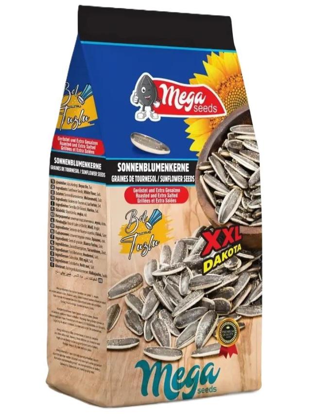 Mega Seeds Roasted Sunflower Seeds Extra Salted 250g