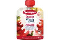 Semper Smoothie Yogo Banana & Strawberry 6M 90g