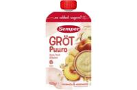 Semper Porridge with Apple Peach & Banana 6M 120g
