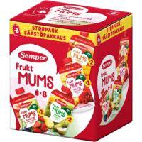 Semper Frukt Mums Variety Box 6M 8x110g