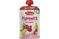 Semper Little Kids Yummies Raspberry, Apple, Banana, Diary & Oat 1-3Y 120g