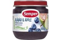 Semper Blueberry & Apple 4M 125g