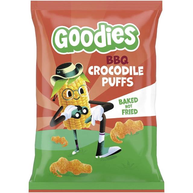 Goodies Crocodile Puffs BBQ 3Y 30g