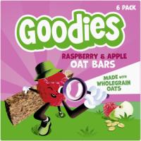 Goodies Oat Bars Raspberry & Apple 3Y 6x23g