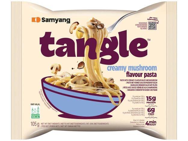 Samyang Tangle Creamy Mushroom Flavour Pasta 105g