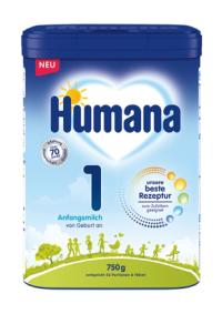 Humana 1 Anfangsmilch 0M 750g