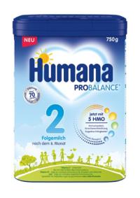 Humana 2 Folgemilch 6M 750g