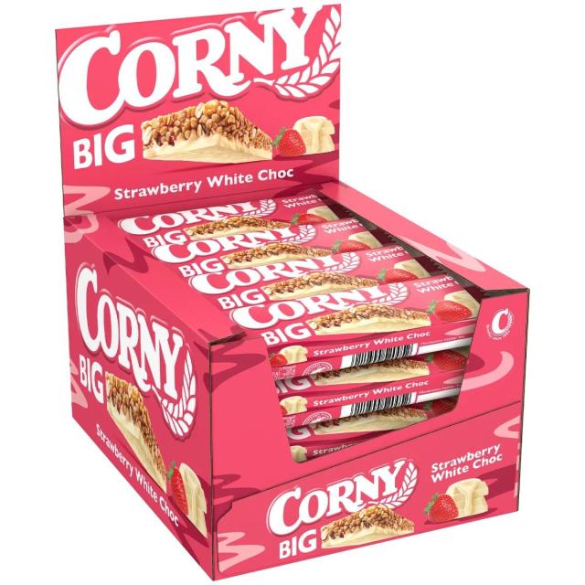 Corny BIG Strawberry White Choc 40g