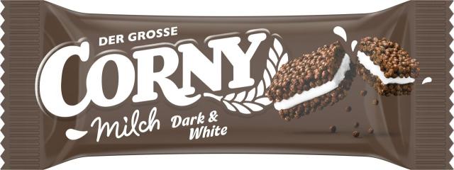 Corny Milch Dark & White 40g