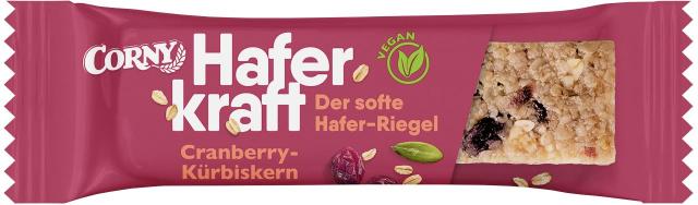 Corny Haferkraft Cranberry-Kürbiskern 50g - vegan