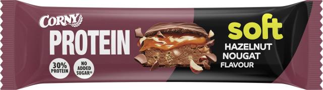 Corny Protein Soft Hazelnut Nougat Flavour 45g
