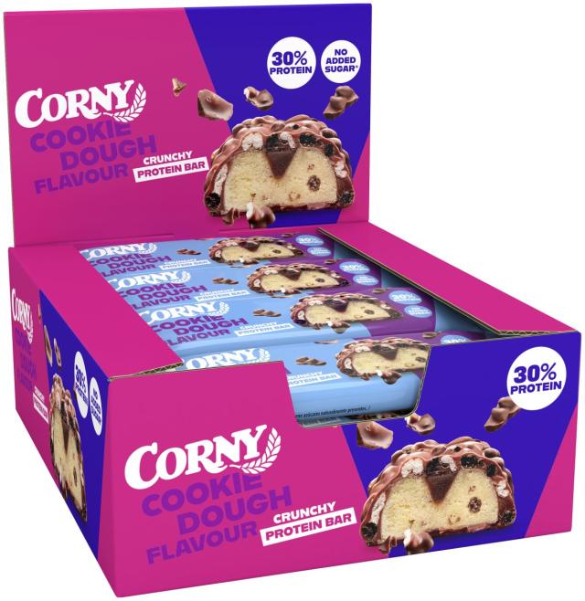 Corny Crunchy Protein Bar Cookie Dough Flavour 45g