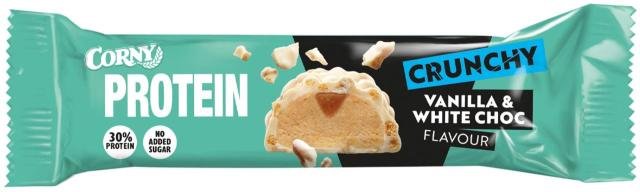 Corny Protein Crunchy Vanilla & White Choc Flavour 45g