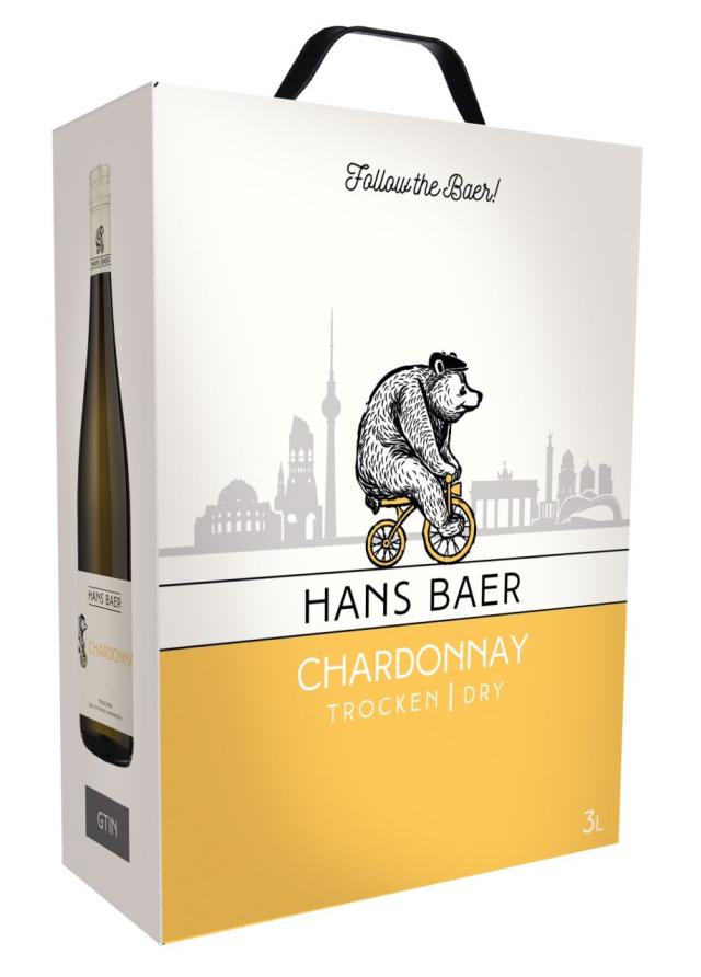 Hans Baer Chardonnay trocken 12% - 3l BiB