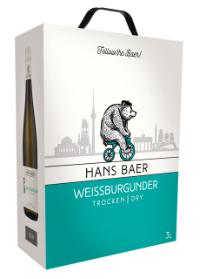 Hans Baer Weissburgunder trocken 11,5% - 3l BiB