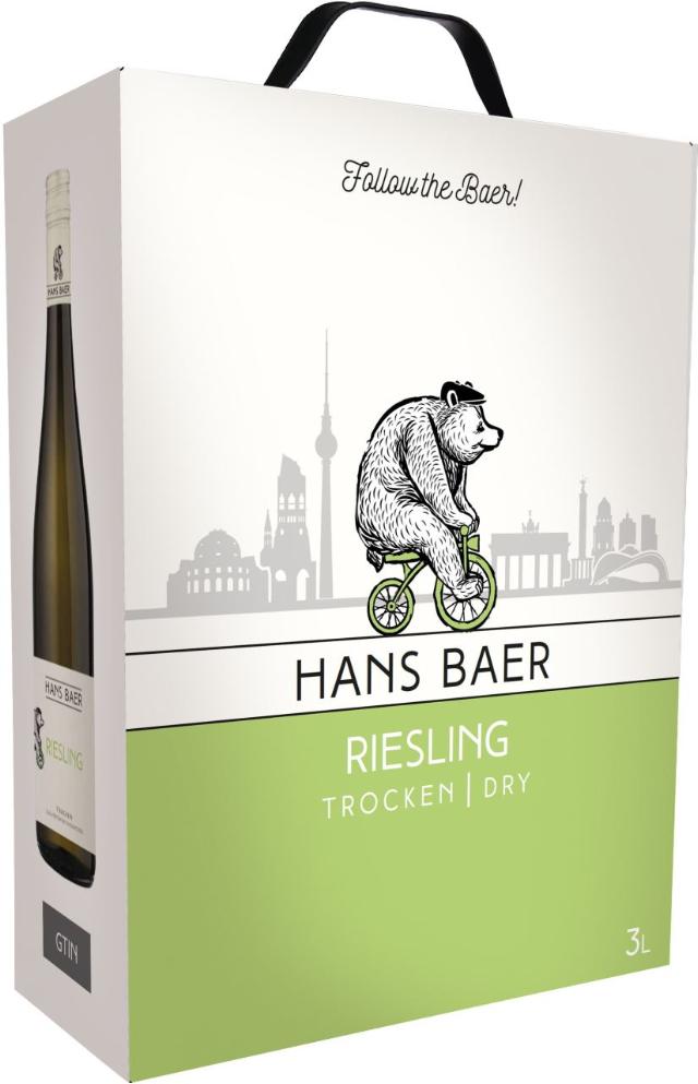 Hans Baer Riesling trocken 11% - 3l BiB