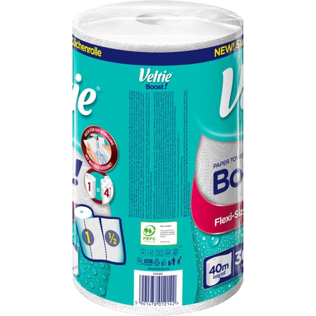 Veltie Paper Towel Boost! 40m 3ply