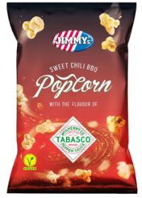 Jimmy's Popcorn Sweet Chili BBQ with Tabasco® Flavour 90g