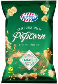 Jimmy's Popcorn Sweet Chili Cheese with Tabasco® Flavour 90g