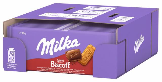 Milka & Lotus Biscoff 90g