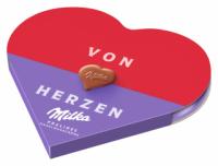 Milka Von Herzen Pralinés Haselnusscréme 44g
