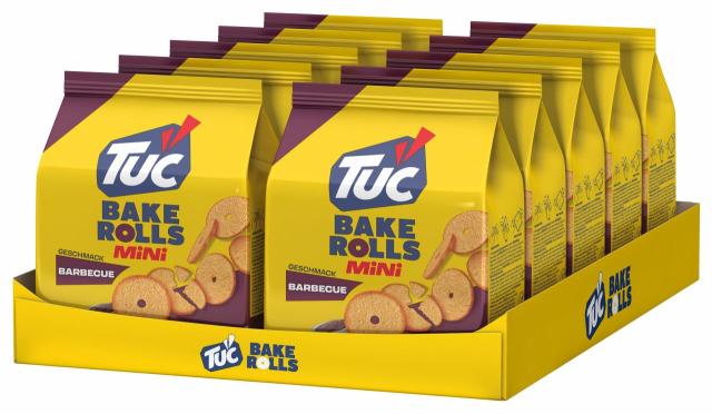 TUC Bake Rolls Mini Barbecue 150g