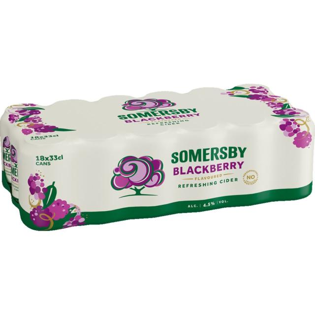 Somersby Blackberry 4,5% 18x330ml Can