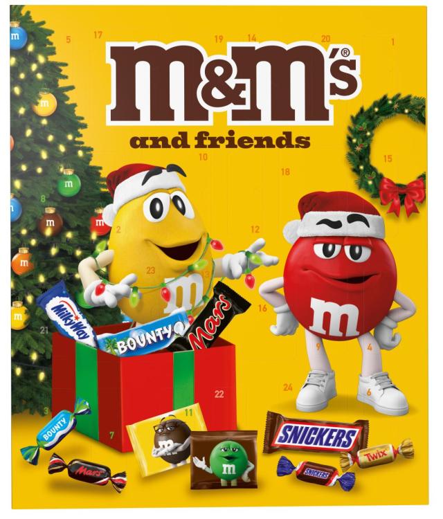 M&M's and Friends Advent Calendar 361g