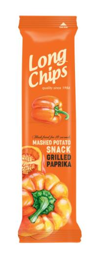 Long Chips Grilled Paprika 75g