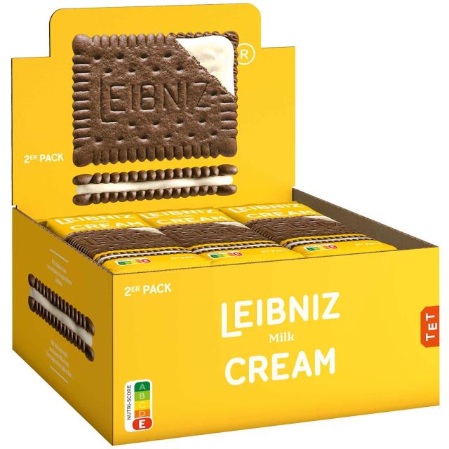 Bahlsen Leibniz Cream Milk 2x16g
