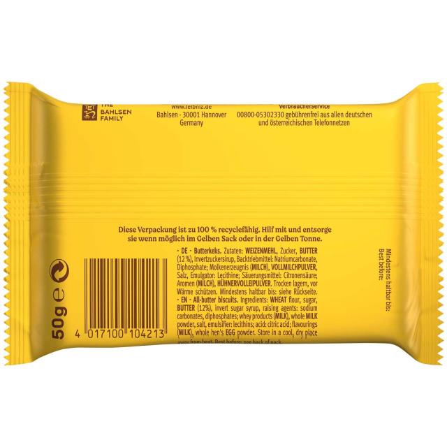 Bahlsen Leibniz Butterkeks Original 50g