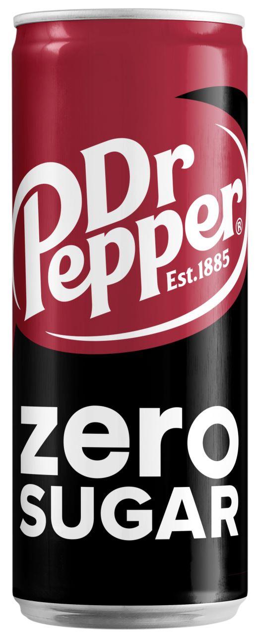 Dr Pepper Zero Sugar 24x330ml Can