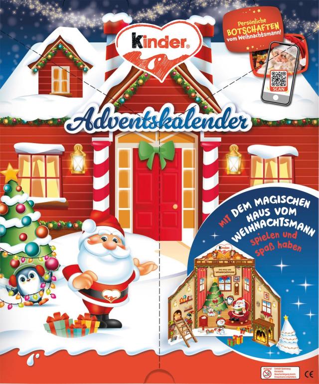 Kinder Nordpol Adventskalender 213g